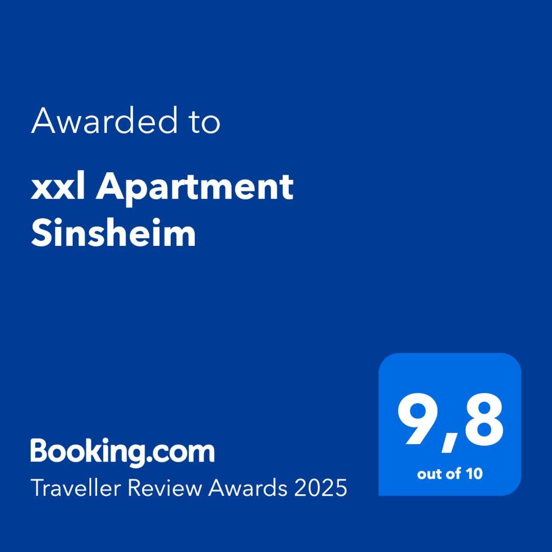 Xxl Apartment Зинсхайм Экстерьер фото